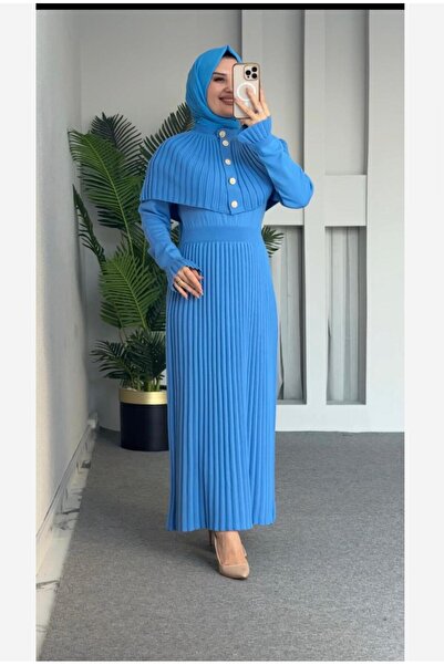 AXXAN Cape Knitwear Dress Women's Knitwear Set