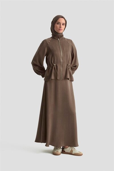 Armine Takım 25YD9156 Kahverengi