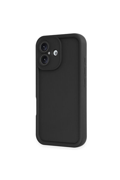 magicool حافظة آيفون 16 فييرا سيليكون - أسود