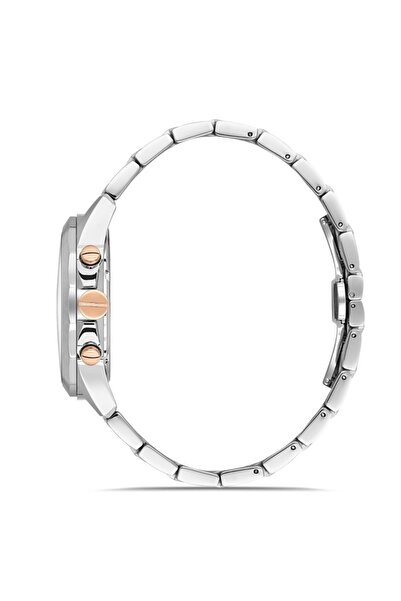 RMS Zeitmeister Rms.1.Ag1577.09 Functions Active Steel Case Steel Cord 5 Atm Water Resistant Meta