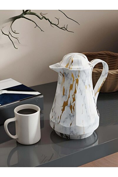 REFAN Dallah with Luxury Marble Design – 1 Liter