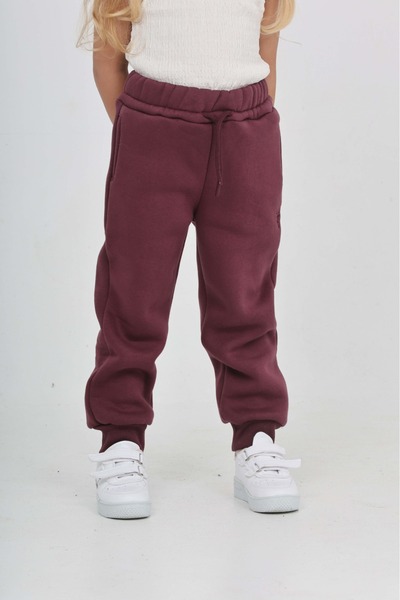 Toontoy Girl's Embroidered Detailed Sweatpants