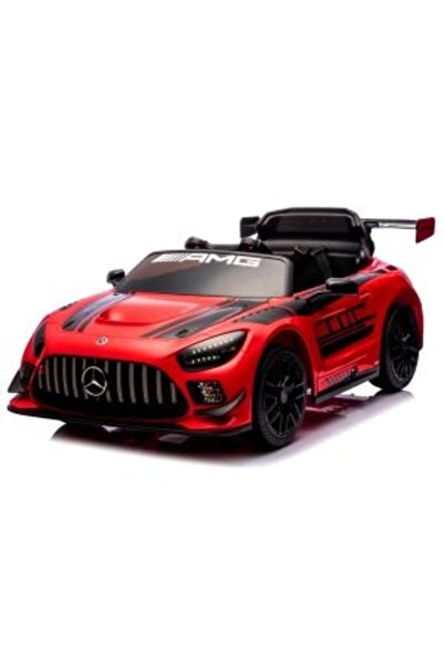 MERCEDES Electric Ride-On Car GT 3 EVO, 114x69x45 cm, Age 1-5, EVA Wheels, Leather Seat, 90W - R