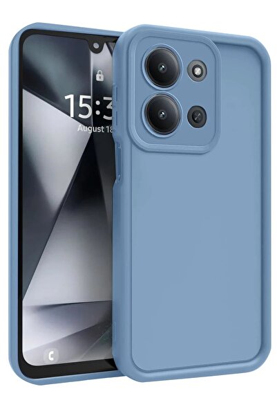 Khayra غطاء حماية سيليكون لهاتف شاومي ريدمي 15C 4G - أزرق - (5796) - ESZAOC4001-2772