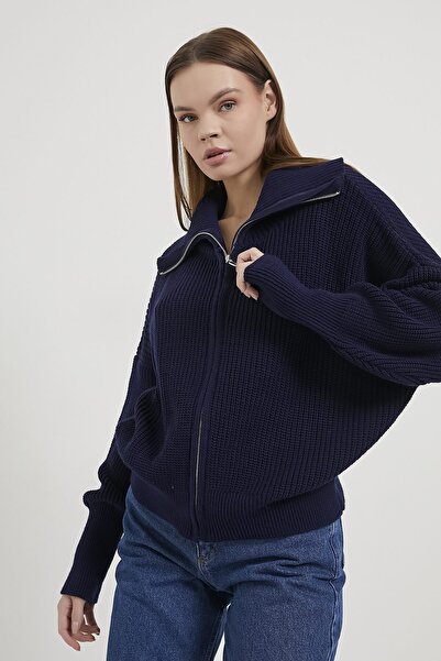 Arma Life Armalife 2887 reversible collar zipper women's cardigan