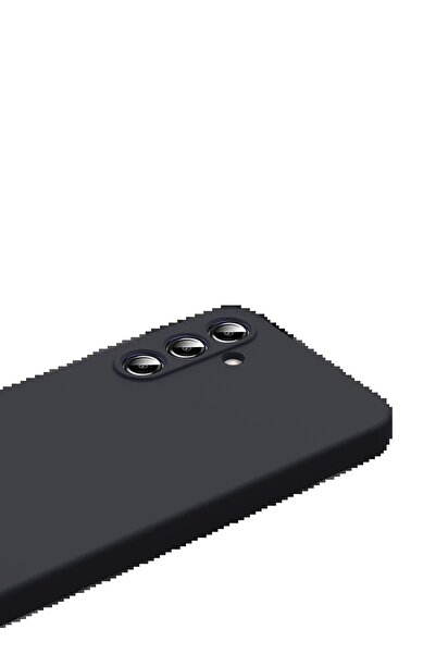 OEM Samsung Galaxy S25 Fe Nano Inside Velvet Silicone - Black-(5796) - Aslprl6534-9556