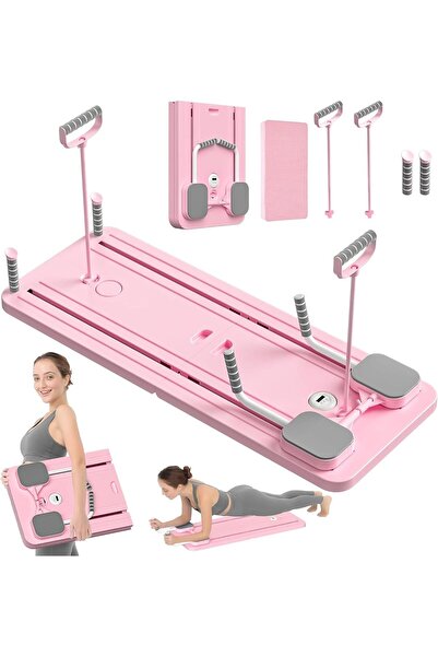 Dermasi club Çok Fonksiyonlu Egzersiz Aleti, Pilates Reformer, Direnç Bantlı,...