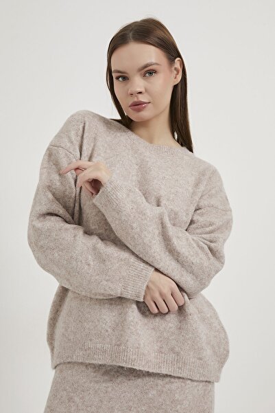 Arma Life Armalife 4972 Bi̇s Yaka Premium Sweater - Flawed Skirt Set