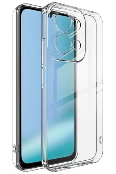 OEM غطاء حماية شاومي ريدمي 15C 4G من السيليكون الشفاف الفاخر - شفاف-(5796) - CHTBIL9284-6267