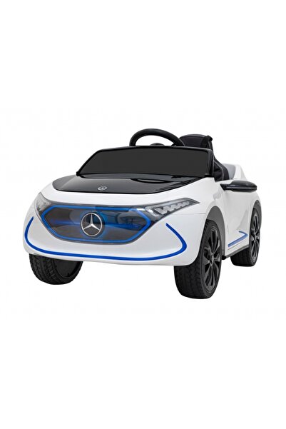 MERCEDES Electric Ride-On Mercedes-Benz AMG EQA, EVA Wheels, Upholstered Seat, 101x69x53 cm, 70W - White