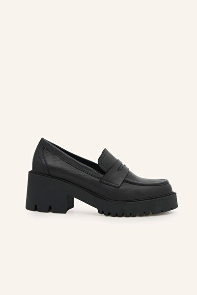 MARCATELLI Siyah Loafer Ayakkabı
