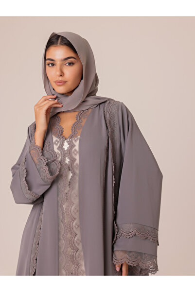 IKKXA Intricate Dusk Embroidered Abaya