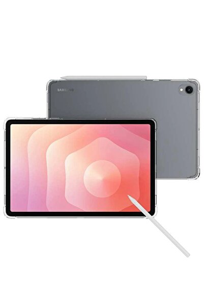 Khayra Samsung Galaxy Tab S11 Case Anti Shock Tablet Silicone - Transparent-(5796) - Eszaoc7181-9658