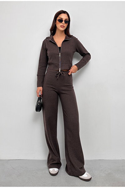 New Now Selanik Double Zippered Suit