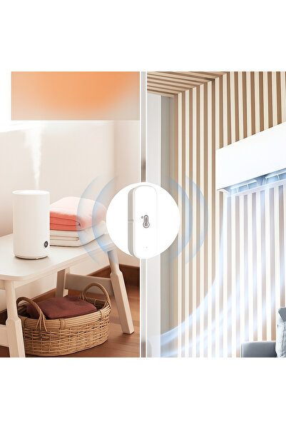 SIMAT ALHADITHA مستشعر درجة الحرارة والرطوبة الذكي