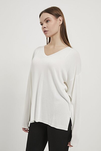 Arma Life Armalife 6630 V-Necklace Casual Thin Women's Sweater