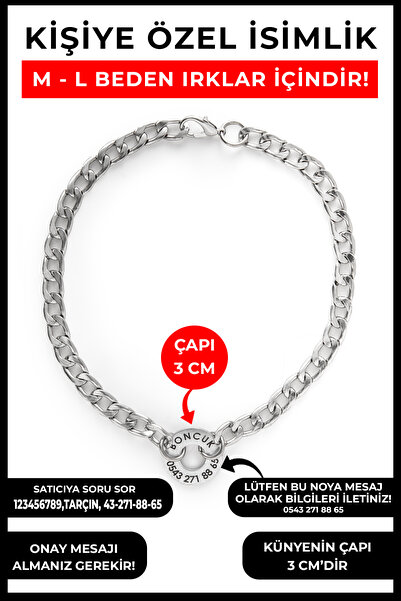 pasiole Köpek ve Kedi İsimlik Çelik Kolye | Kişiye Özel Lazer Yazılı Künye | ...