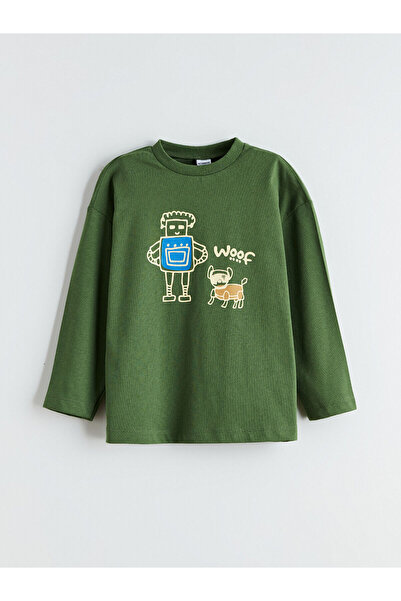 LC Waikiki تي شيرت للأولاد من Peak New Season برقبة دائرية