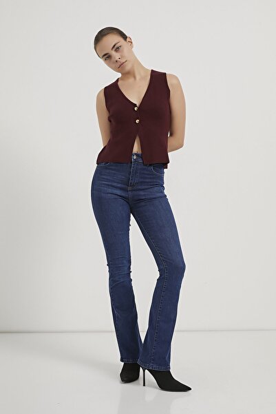 Arma Life Armalife 4790 two button v neck knitwear women's vest