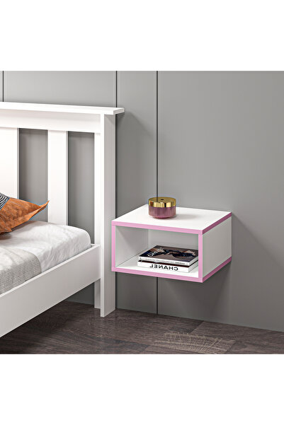 Ninnimo Mdf Beyaz Duvara Monte Komodin DMP1006