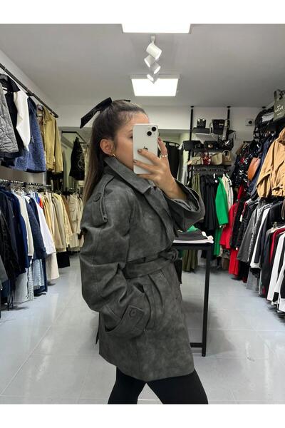 neslihansarıca Trench Coat, Leather Trench Coat