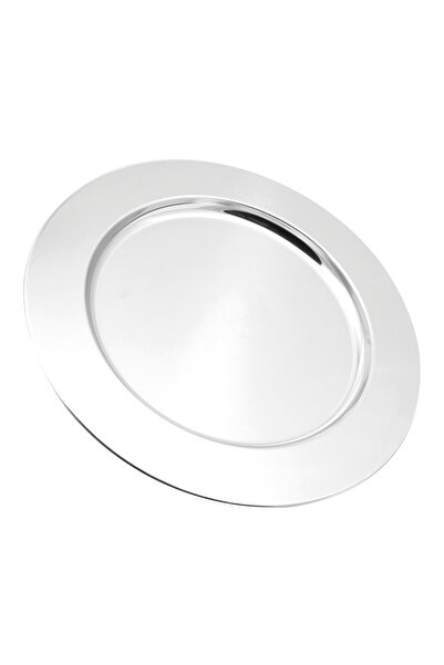 Salvinelli Stainless steel platter, 33 cm