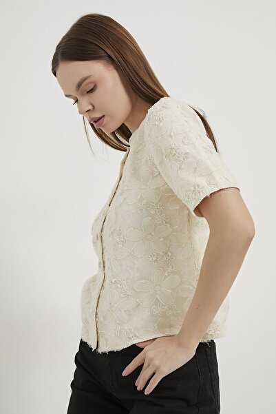 Arma Life Armalife 6634 Short Sleeve Premium Women's Cardigan