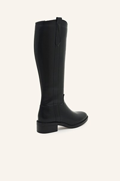 MARCATELLI Siyah Deri Çizme