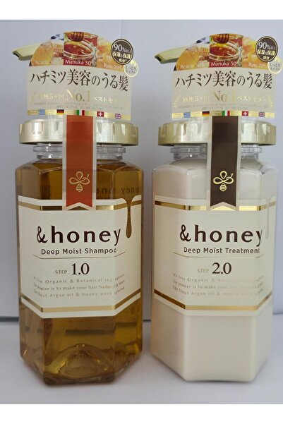 Skin Generics Honey Shampoo & Conditioner Set - Organic Hair & Scalp Care for Intense Cleansing and Hydration (Jap
