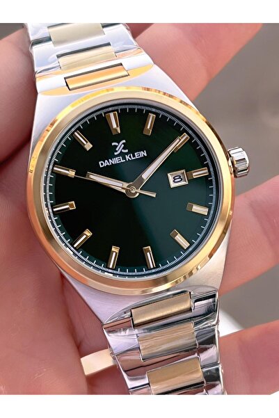 Daniel Klein Men's Wristwatch 30 Meters Water Resistant Steel Band + Bracelet Gift Vs.Blkt.0668