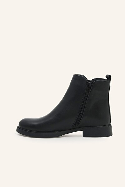 MARCATELLI Siyah Çift Fermuarlı Bot