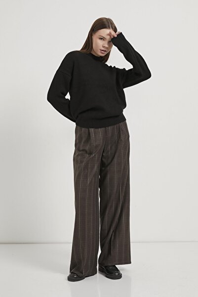 Arma Life Armalife 6485 high collar basic women's sweater