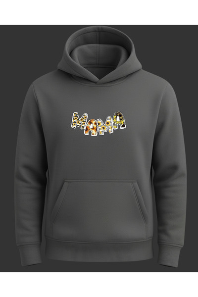 Ebiidesign سويت شيرت مطبوع عليه ماما