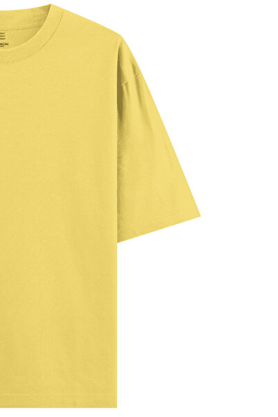 HRN Textile Unisex 100% Cotton Oversized Basic T-Shirt