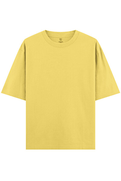 HRN Textile Unisex 100% Cotton Oversized Basic T-Shirt