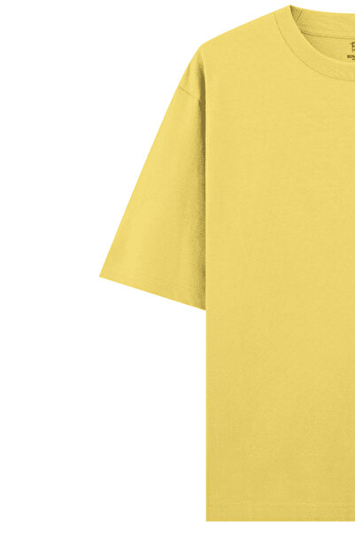 HRN Textile Unisex 100% Cotton Oversized Basic T-Shirt