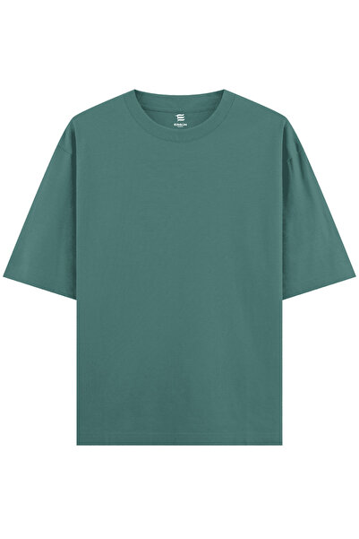 HRN Textile Unisex 100% Cotton Oversized Basic T-Shirt