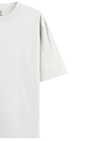 HRN Textile Unisex 100% Cotton Oversized Basic T-Shirt