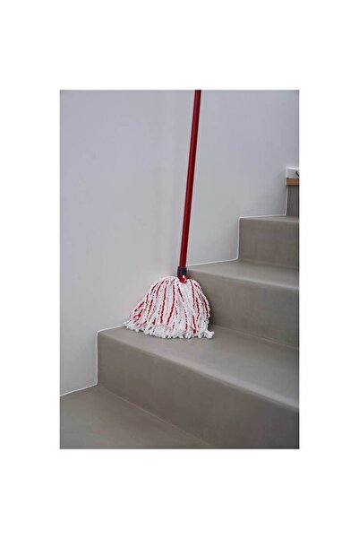 Vileda SuperMocio Microfibre & Power Mop, Red/White