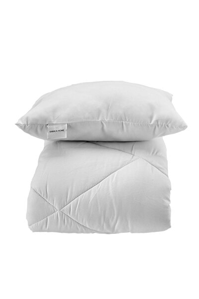 Kunzita Home Children's quilt with microfiber filling (95x145) with a 35x50 pillow - white
