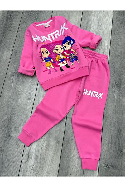 Aselin Kids Παιδικό σετ αθλητικών κοστουμιών K-Pop Demon Hunters Hunterix Zoey Rumi Mira με τύπωμα για κορίτσια