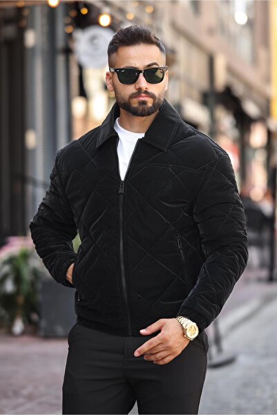 BASEL.CO Premium Waterproof Polo Collar Quilted Puffer Jacket