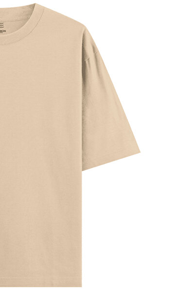 HRN Textile Unisex 100% Cotton Oversized Basic T-Shirt