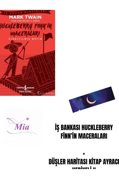 Karma Kitaplar İŞ BANKASI Huckleberry Finn’in Maceraları + DÜŞLER HARİTASI Kİ...