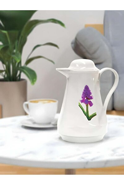 REFAN Elegant White Dallah - 1 L