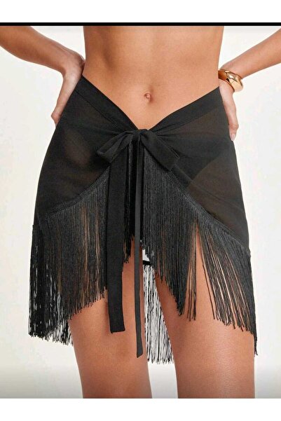 BF Bikini Fashion Fringed Pareo Skirt
