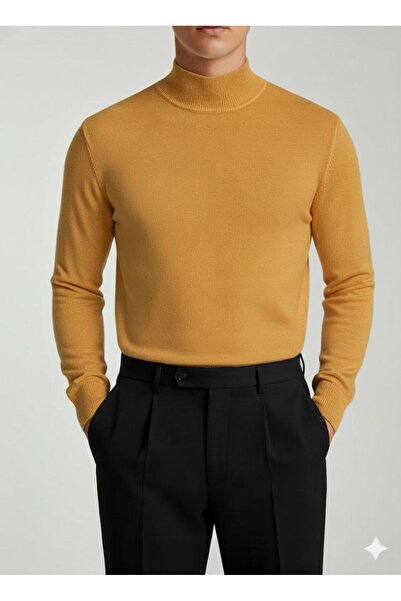 Ars Magic Box Half and Full Turtleneck Sweater Knitwear Cotton