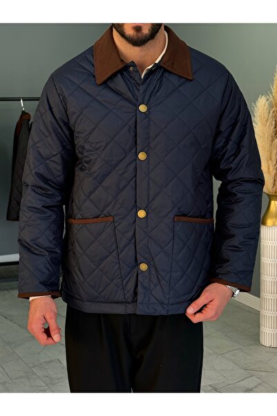 YUWEAR Oxford Kapitone Ceket