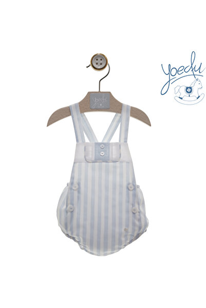 yoedu بربتوز مواليد اسباني مخطط باللون الأزرق