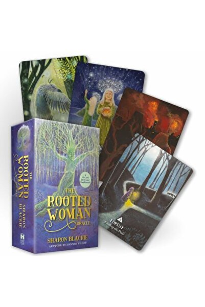 Hay House Oracolul Femeii Înrădăcinate: Un pachet de 53 de cărți și un ghid